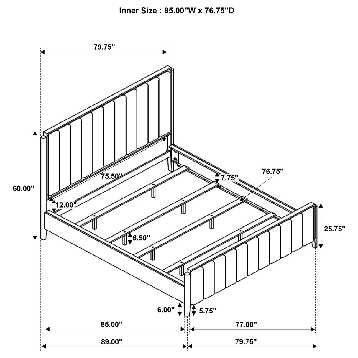 Brookmead Panel Bed