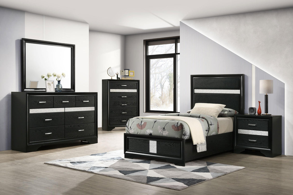 Miranda Panel Bed