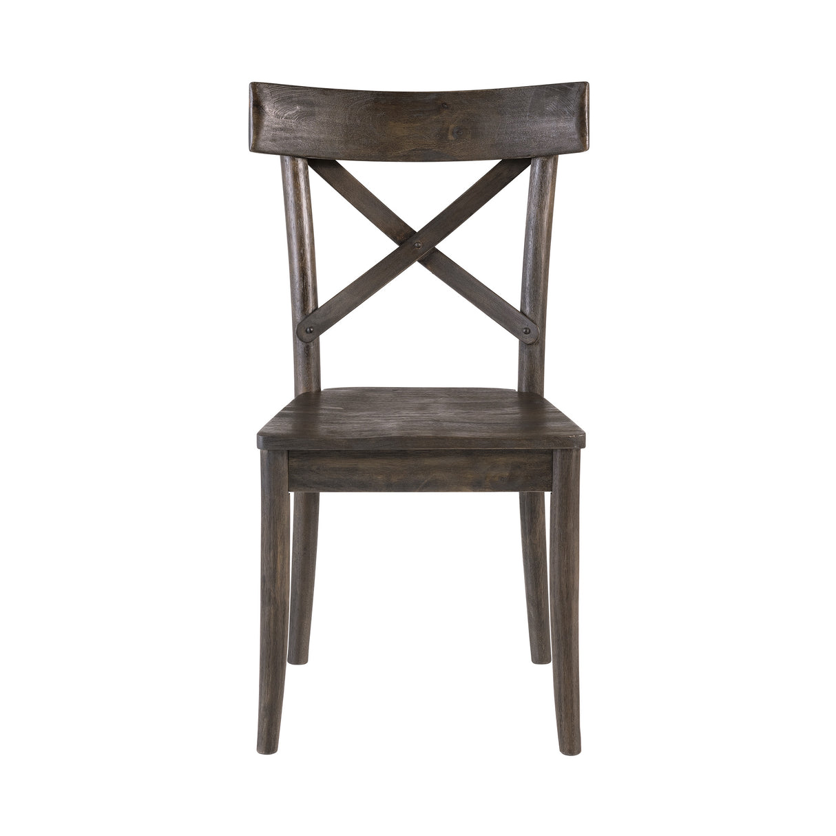 (D210-43C) Coronado- Side Chair (2/Ctn)- Chocolate