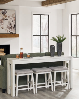 Robbinsdale Counter Height Dining Table and 3 Barstools Set