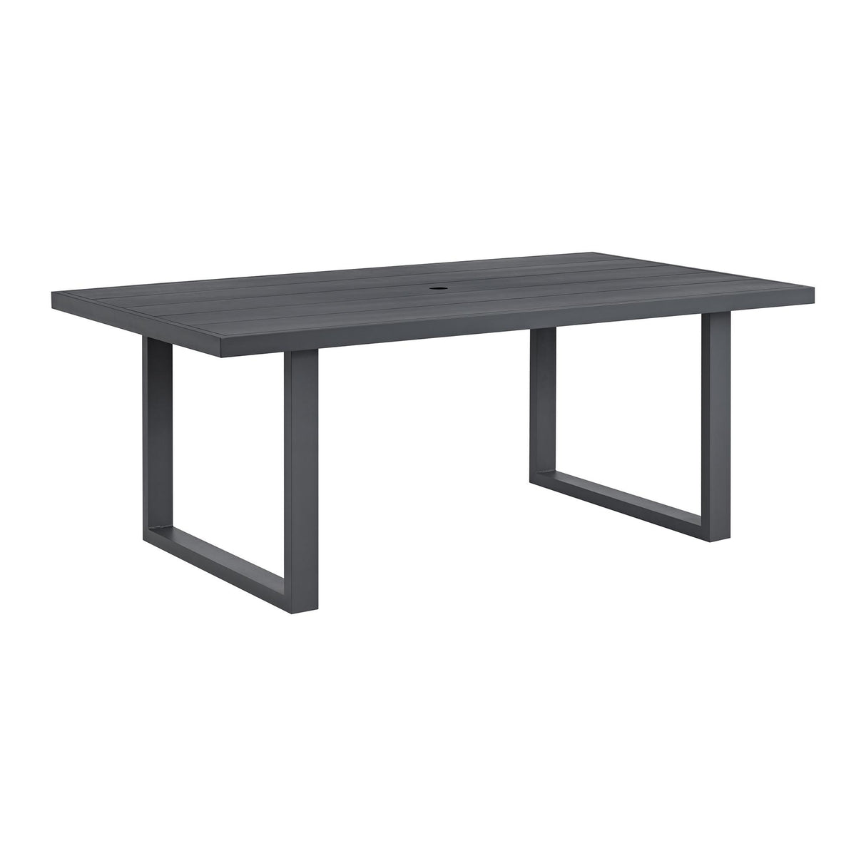 Playa Standard Height Dining Set in Dark Grey-Table and Four Chairs