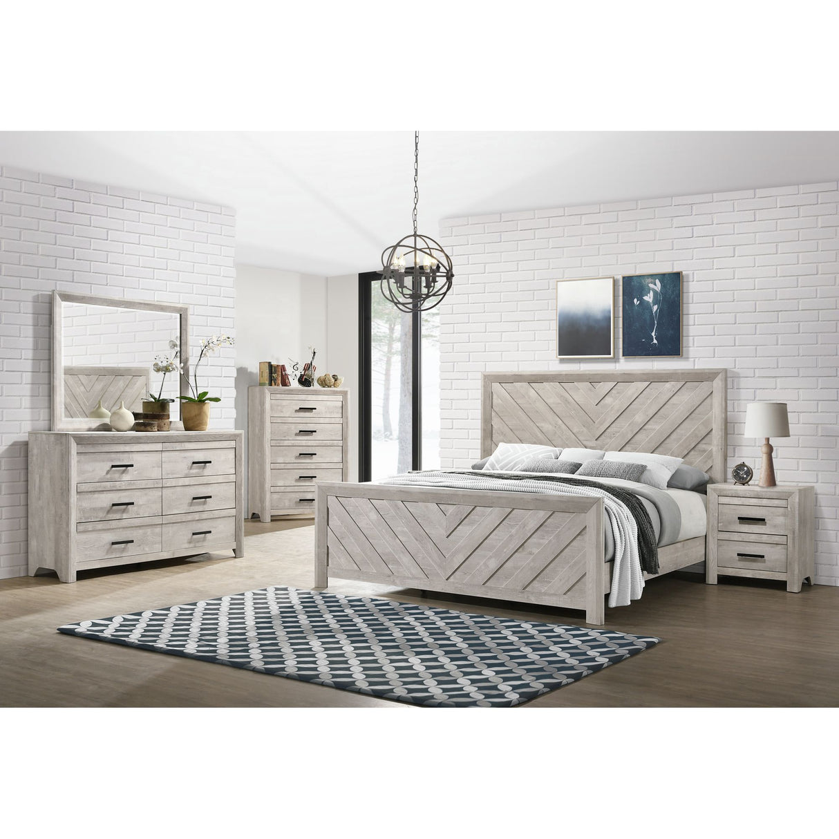 Ellen Panel Bedroom Set