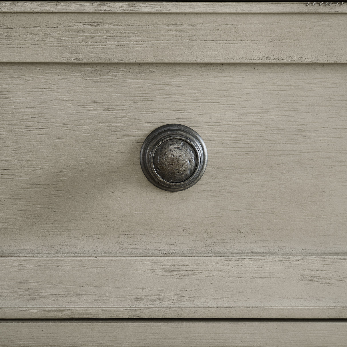 Farmington 5-Drawer Chest in Medium Brown and Washed Stone