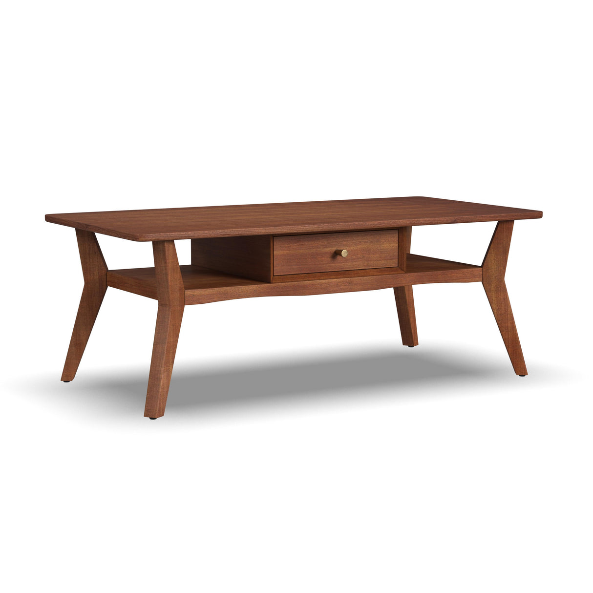 Ludwig W1085-0312 Rectangular Coffee Table with Drawer
