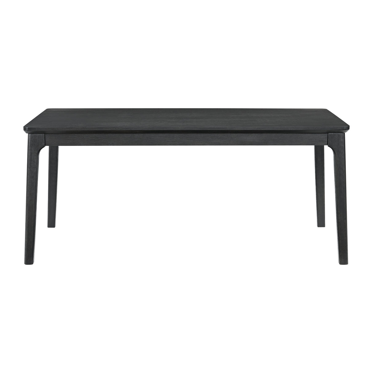 Garcia 6PC Dining Set with Table, 4 Chairs, and Bench in Black