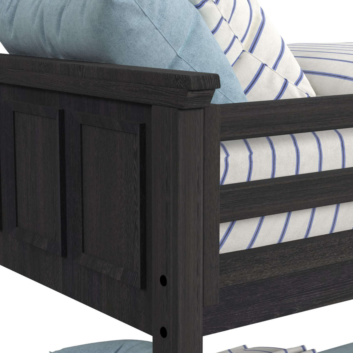 Hampton Kids Over Bunk with Ladder and Trundle Bedroom Set