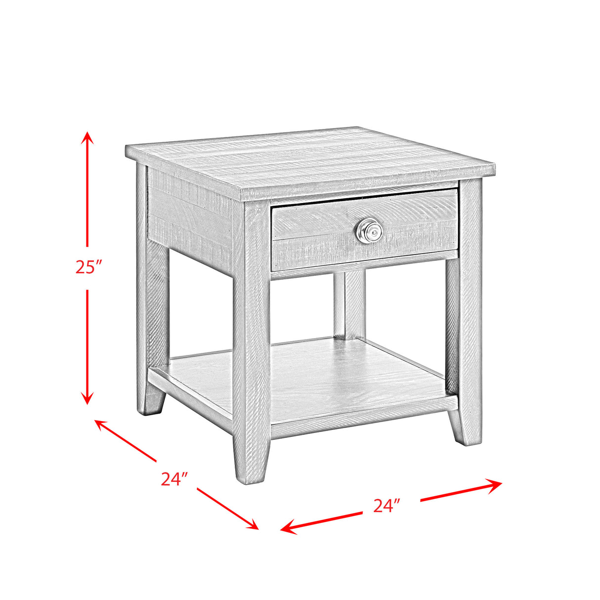 Kendyl 2PC Occasional Table Set-Coffee Table & End Table