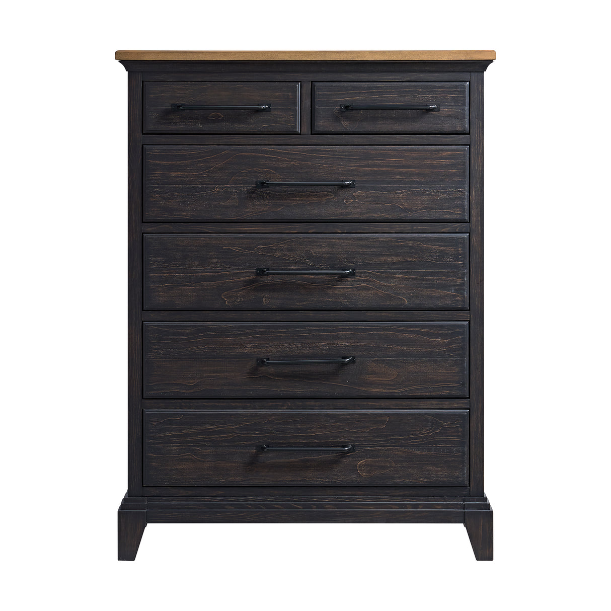 Montrose Chest in Espresso & Brown