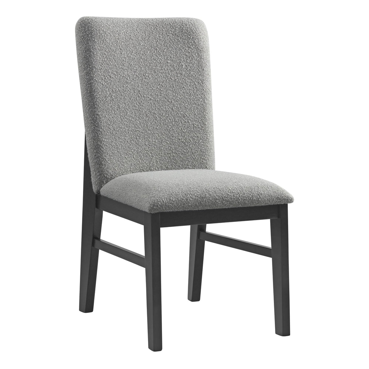 Portland Standard Height Dining Set in Black-Rectangular Table and Four Chairs