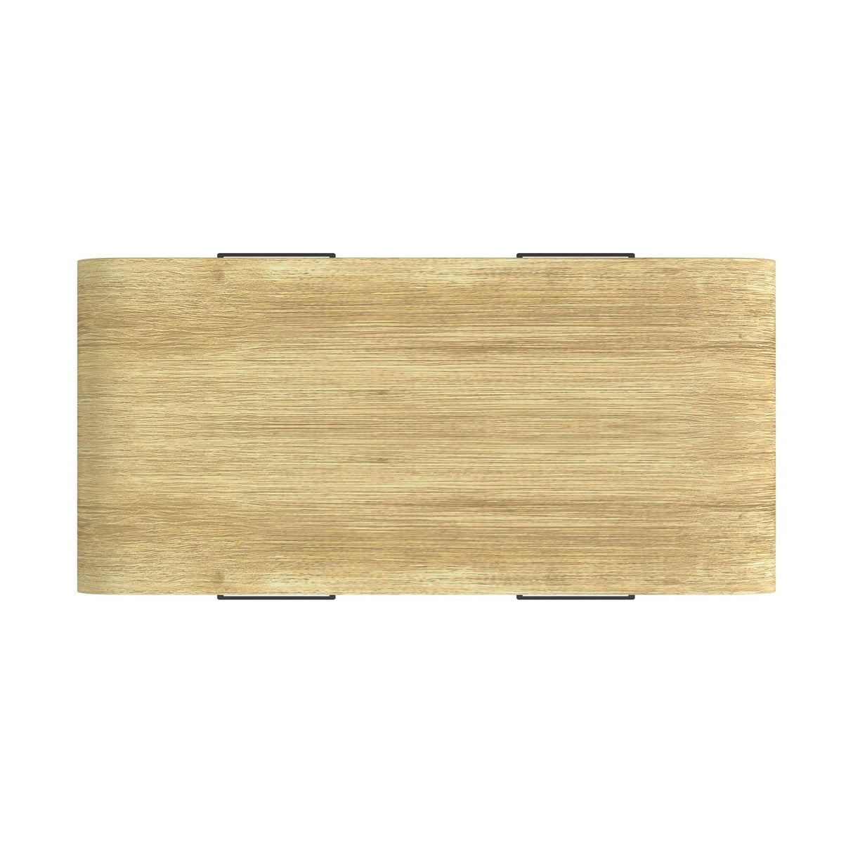 Ridgemont Coffee Table with Casters/Push Through Drawer in Natural