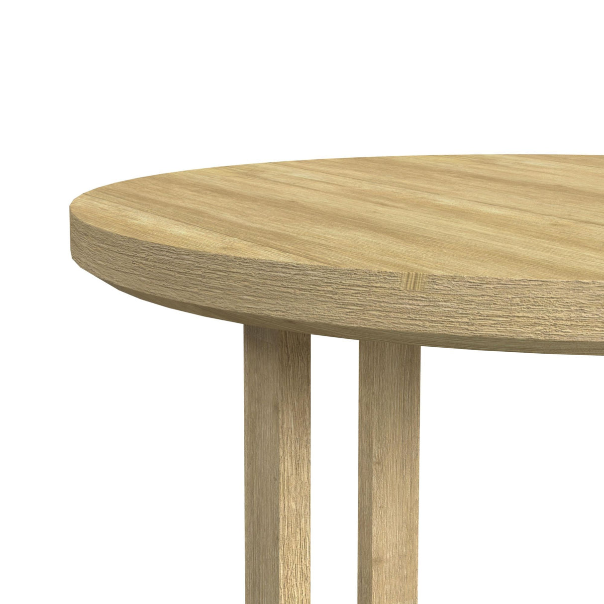 Ridgemont Standard Height Dining Set in Natural-Table and Four Chairs