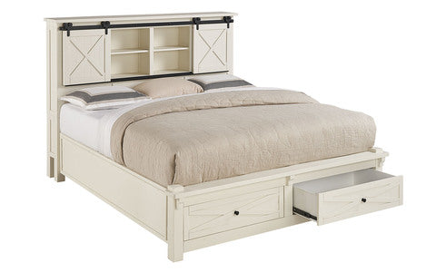 SUVWT5131 Ek Bookcase Hdbd W/ Ftbd Storage