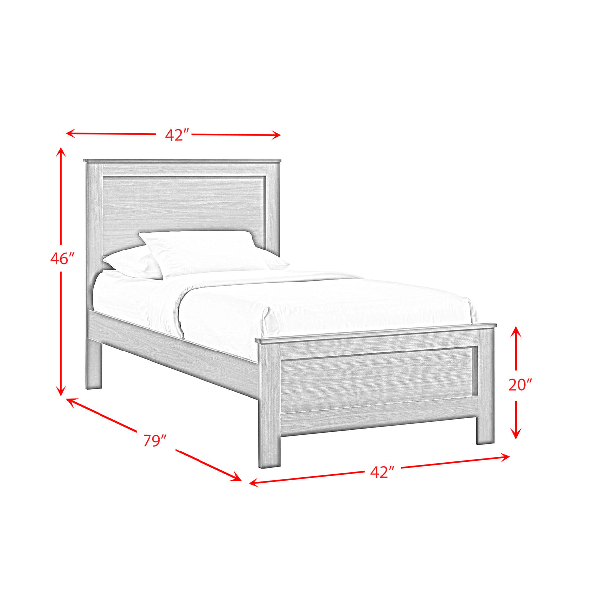 Sami Youth Panel Bedroom Set