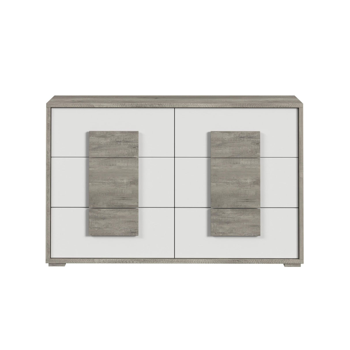San Matteo 6-Drawer Dresser in Dual Tone