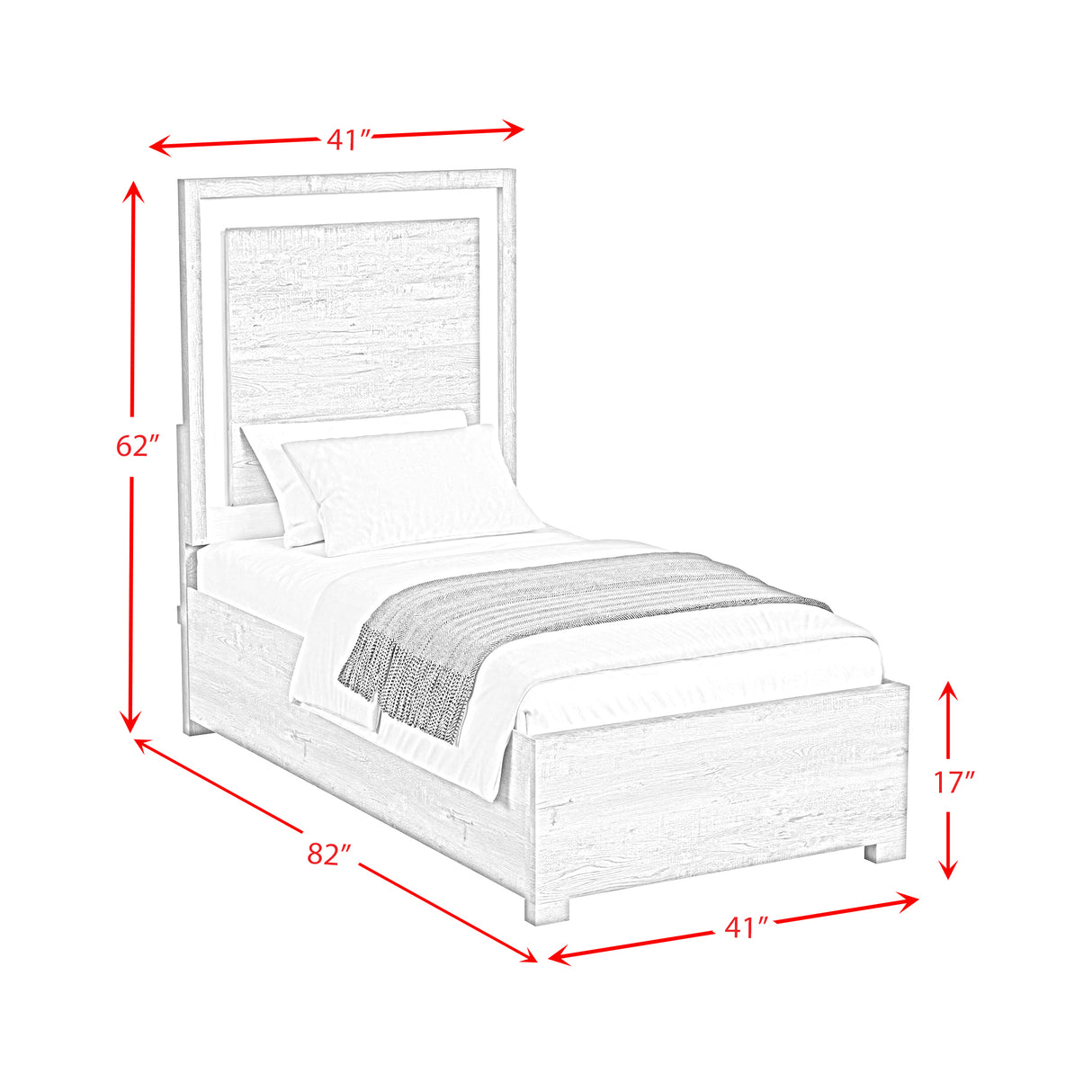 San Matteo Bed with LED