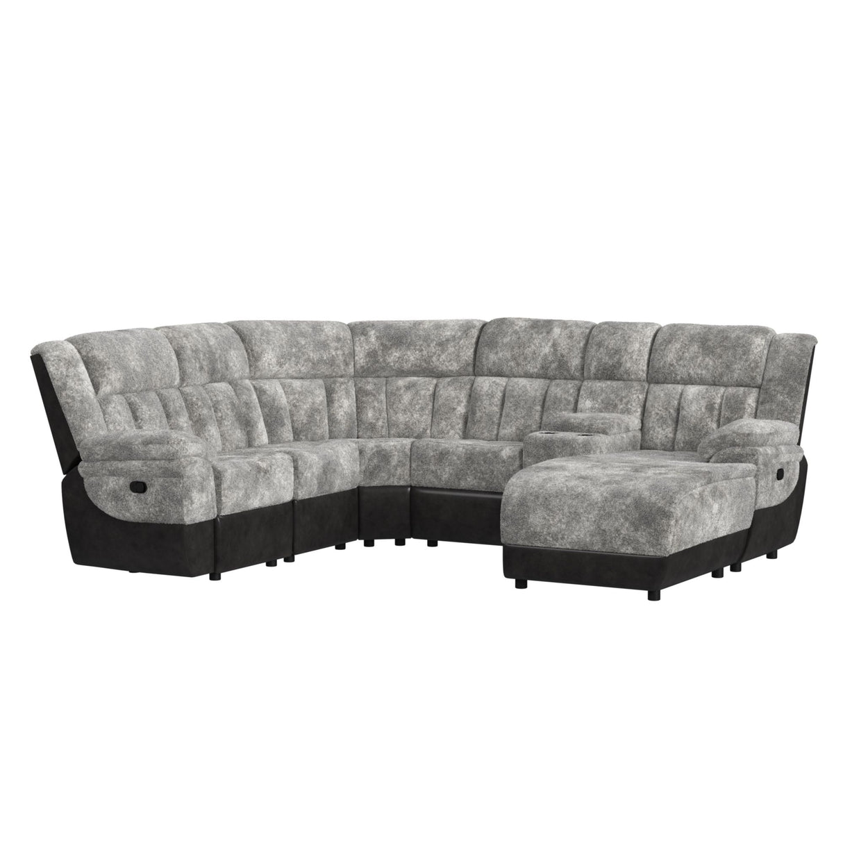 Santorini Armless Chair in Dillon/Shire Grey