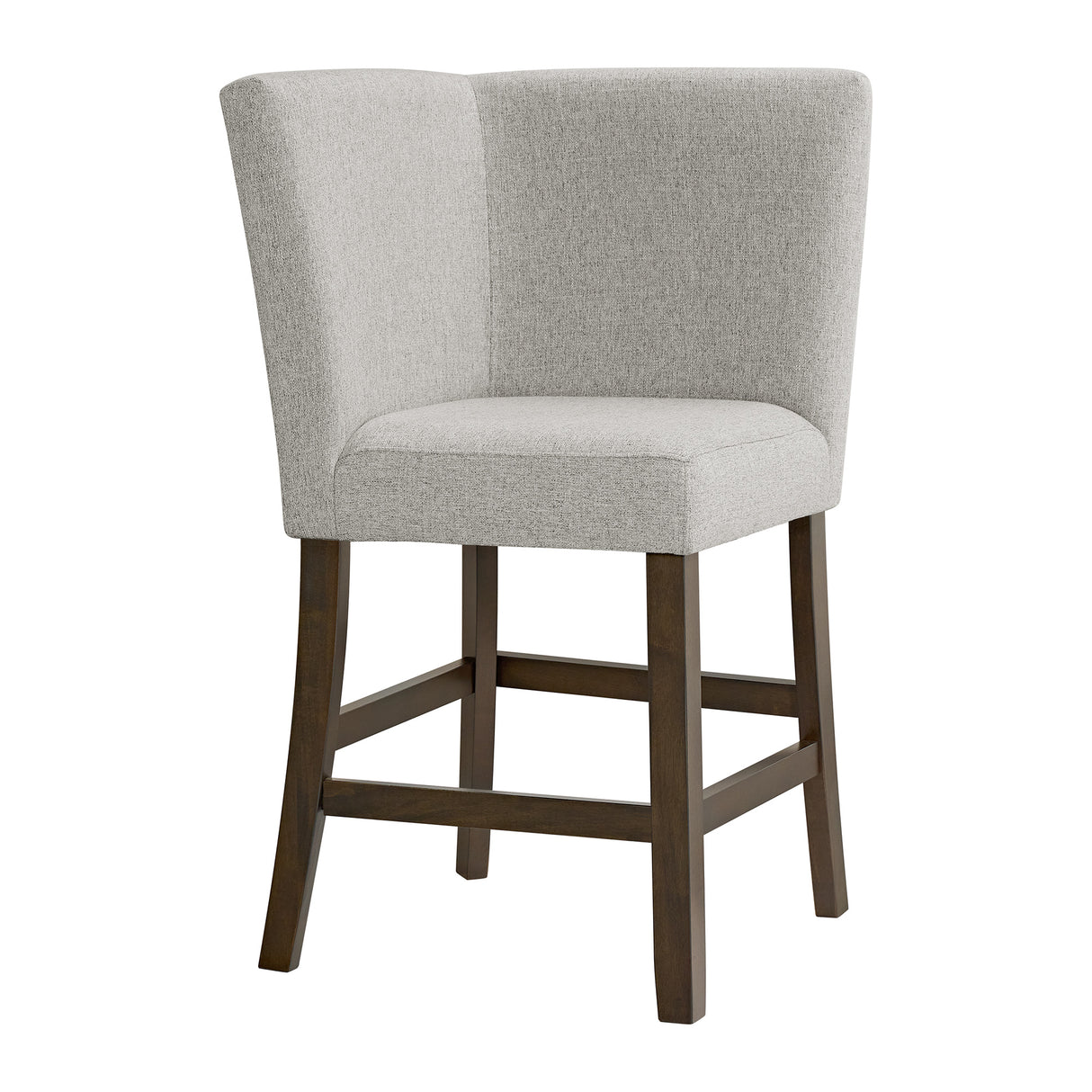 Seneca Counter Height Dining Set in Brown-Table and Four Chairs