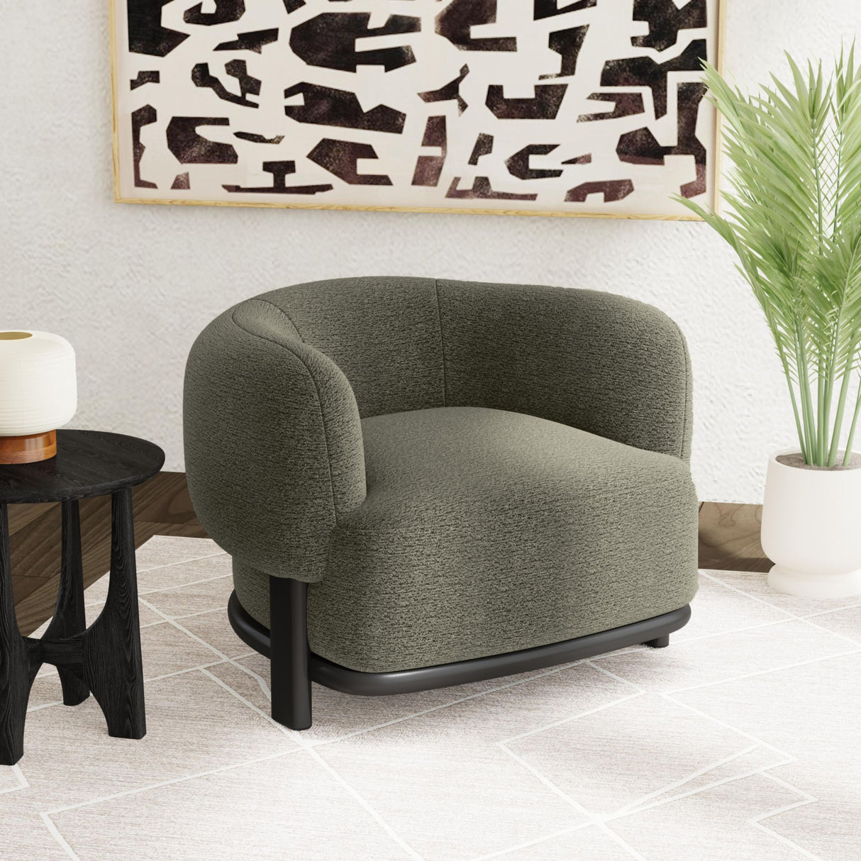 Sevilla Chair in Penny Spanish Moss