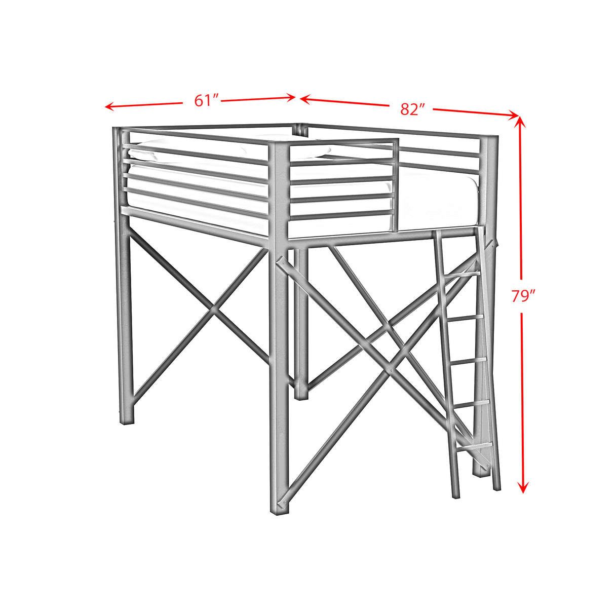 Talia Loft Bunk and Ladder