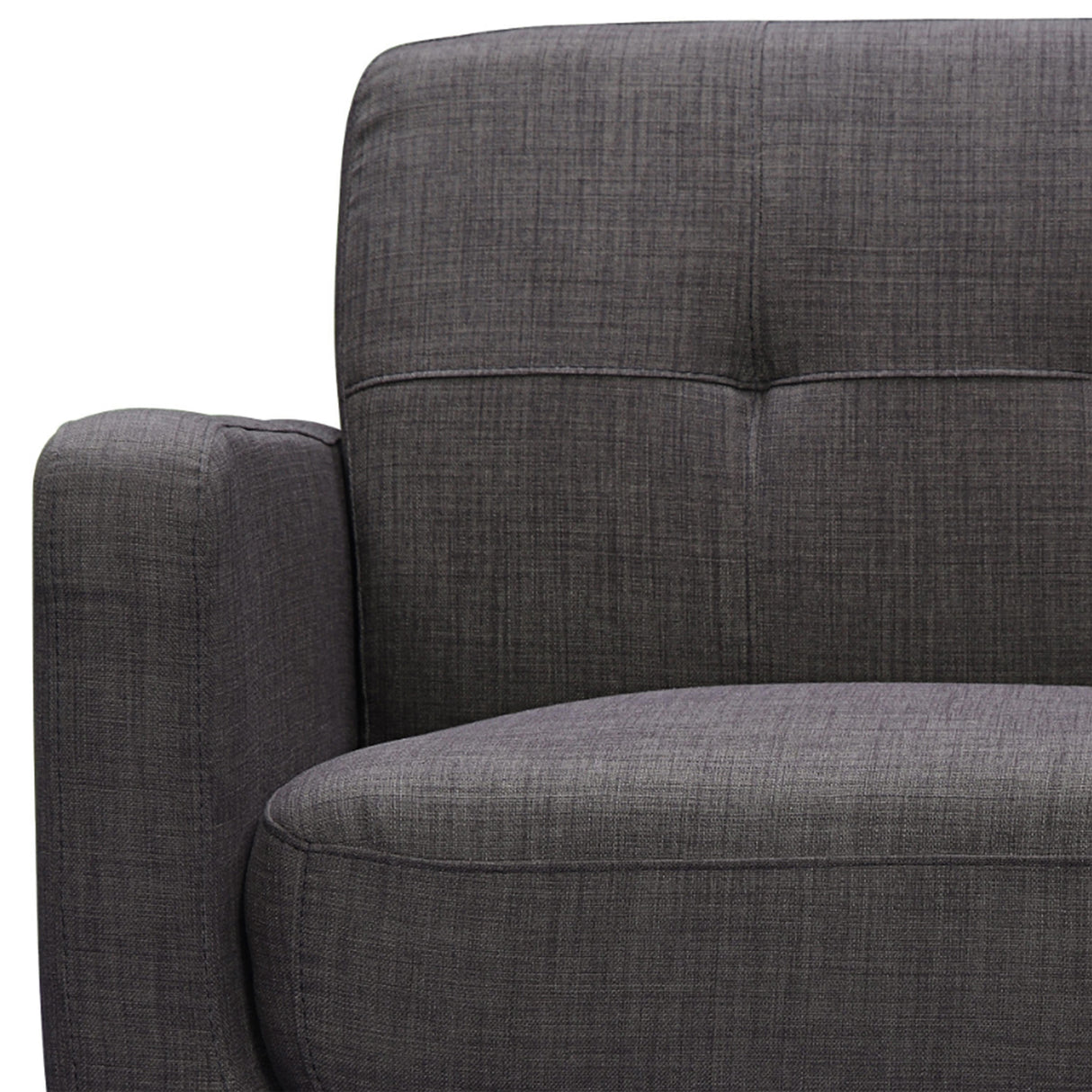 Hadley 4480 KD Sofa Heirloom Charcoal w/No Pillows