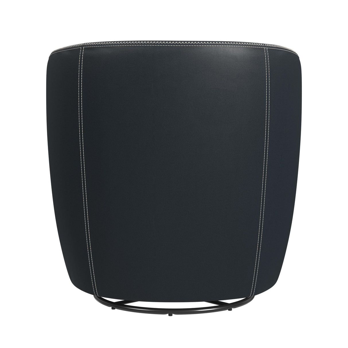 Vito Swivel Chair in Pebble Navy