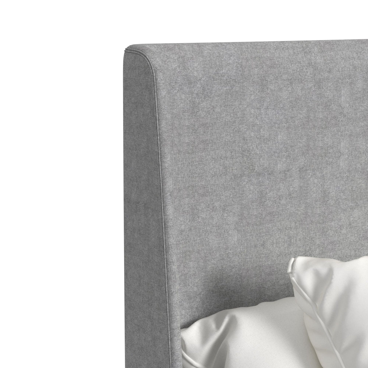 Westland UPH Bed with Grey Fabric