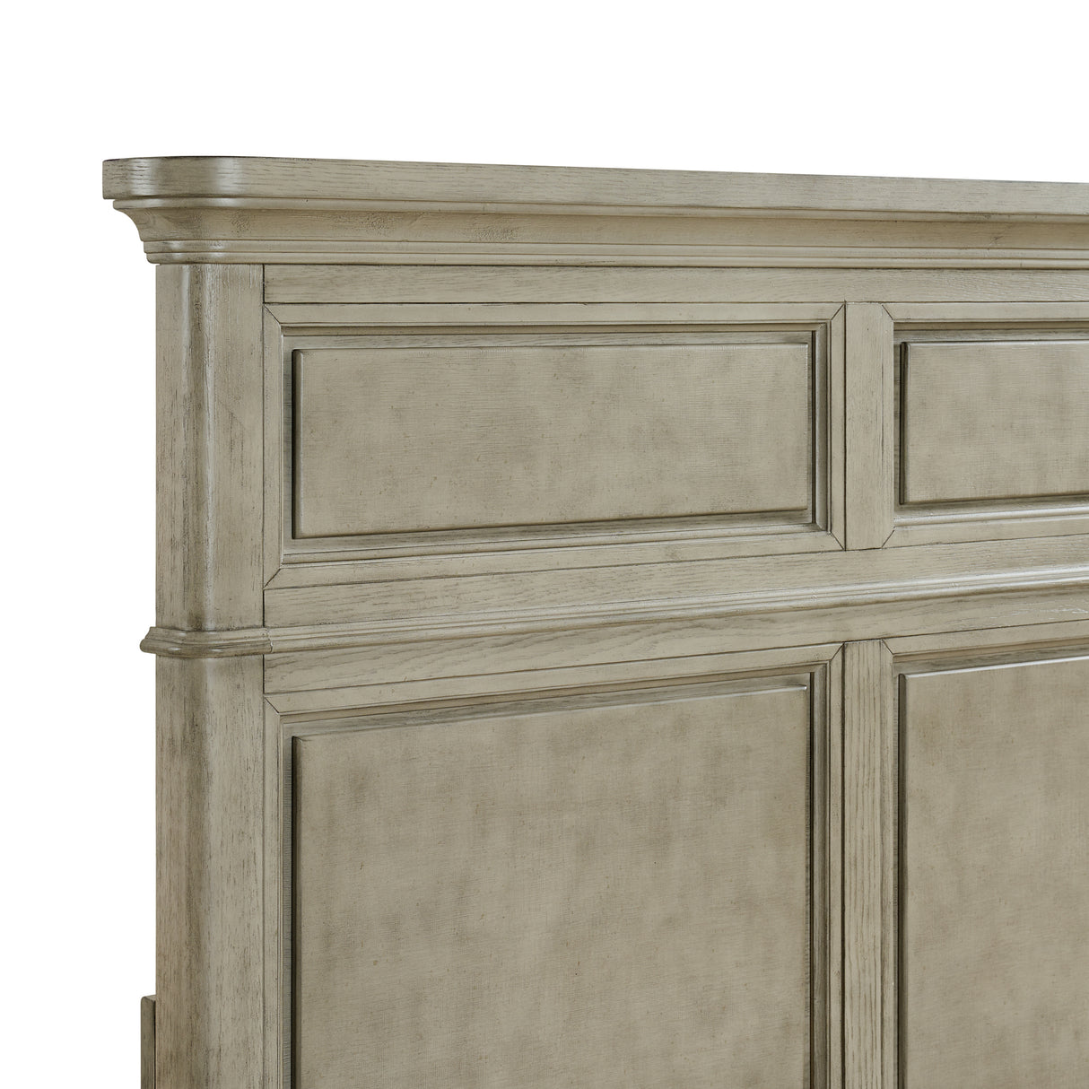 Whit-Ash Panel Bed