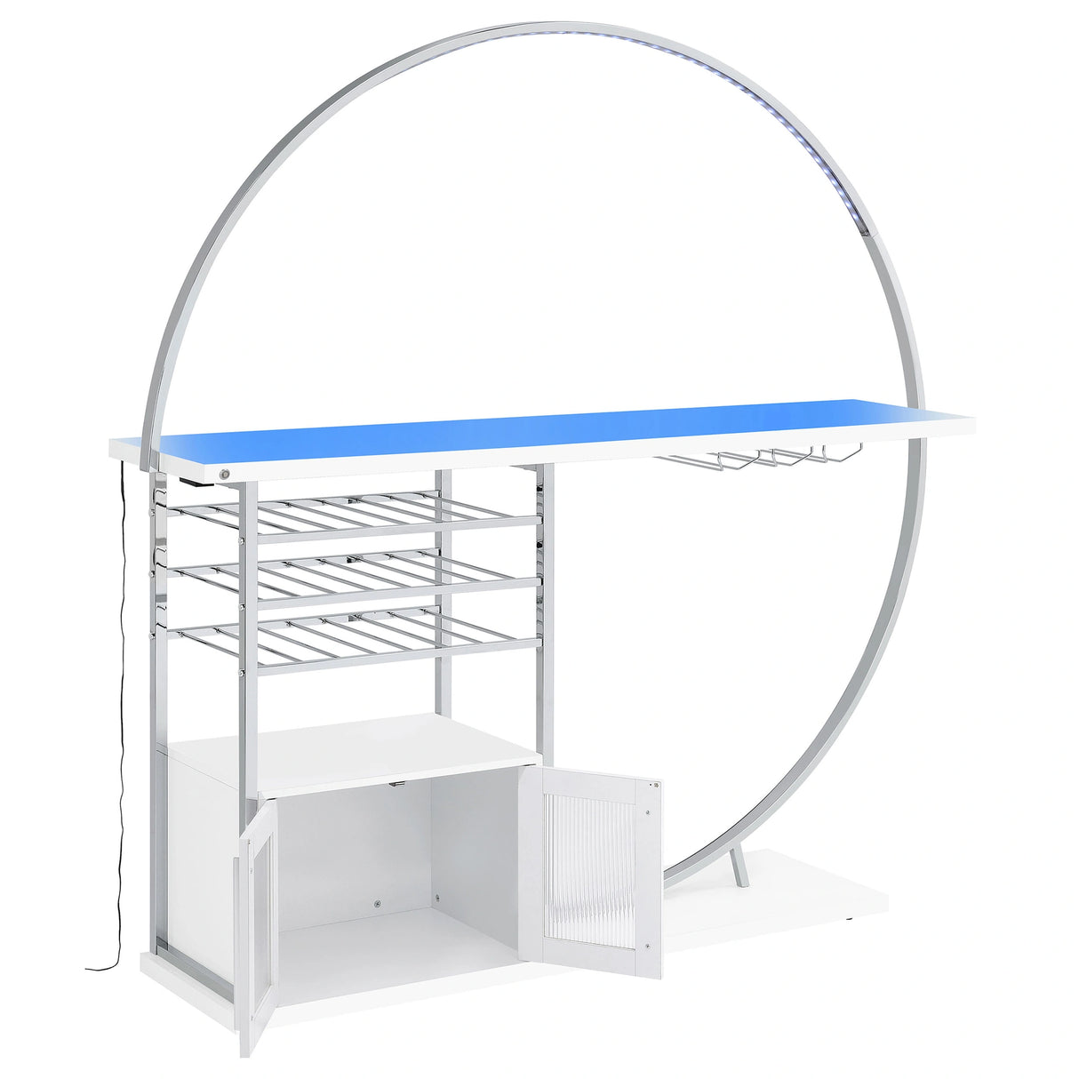 Risley Wine Cabinet with LED Lighting