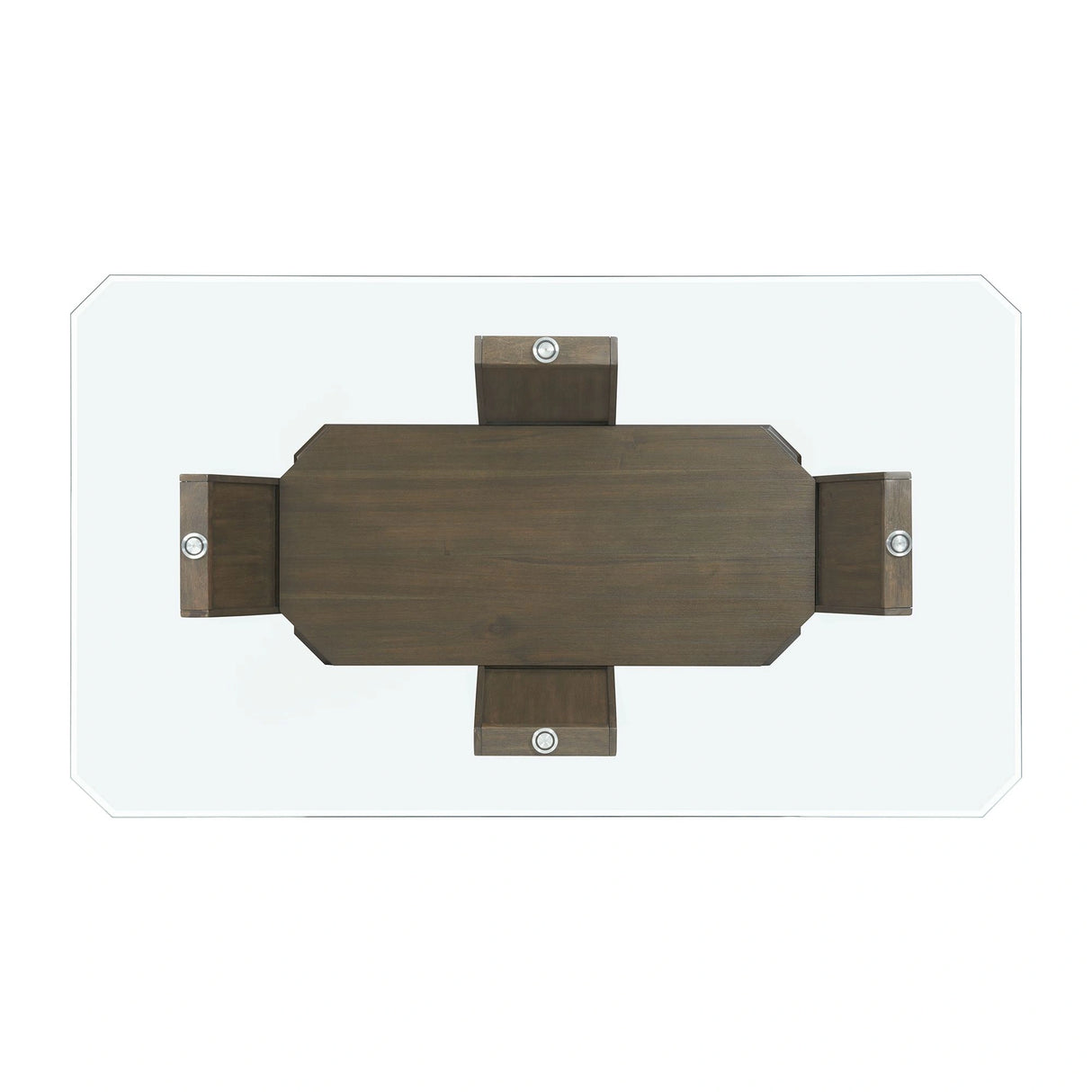 Dapper Rectangular Dining 5PC Set-Table and Four Chair