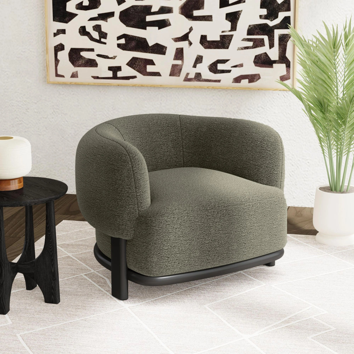 Sevilla Chair in Penny Spanish Moss