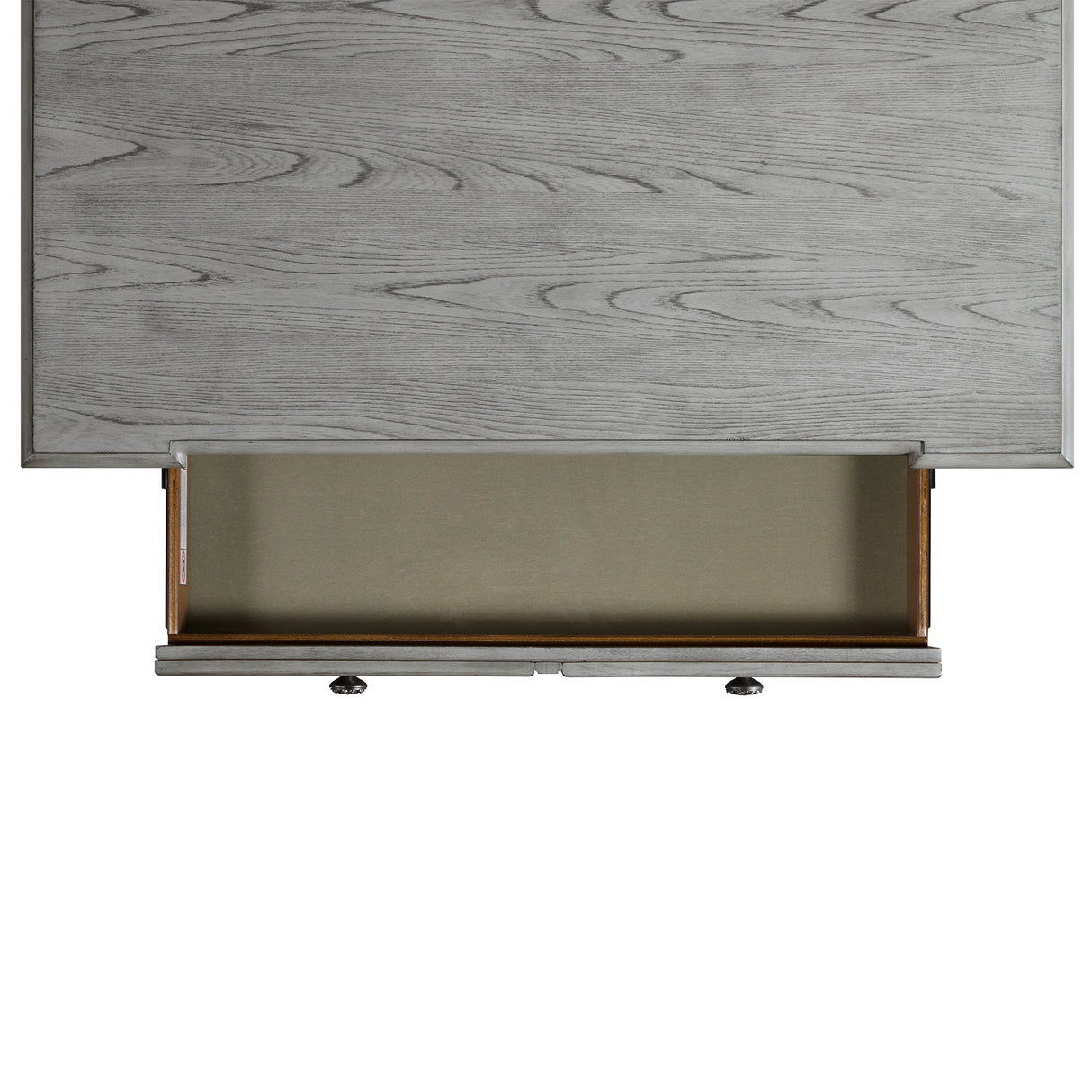 Glenmore 5-Drawer Chest in Aged Grey