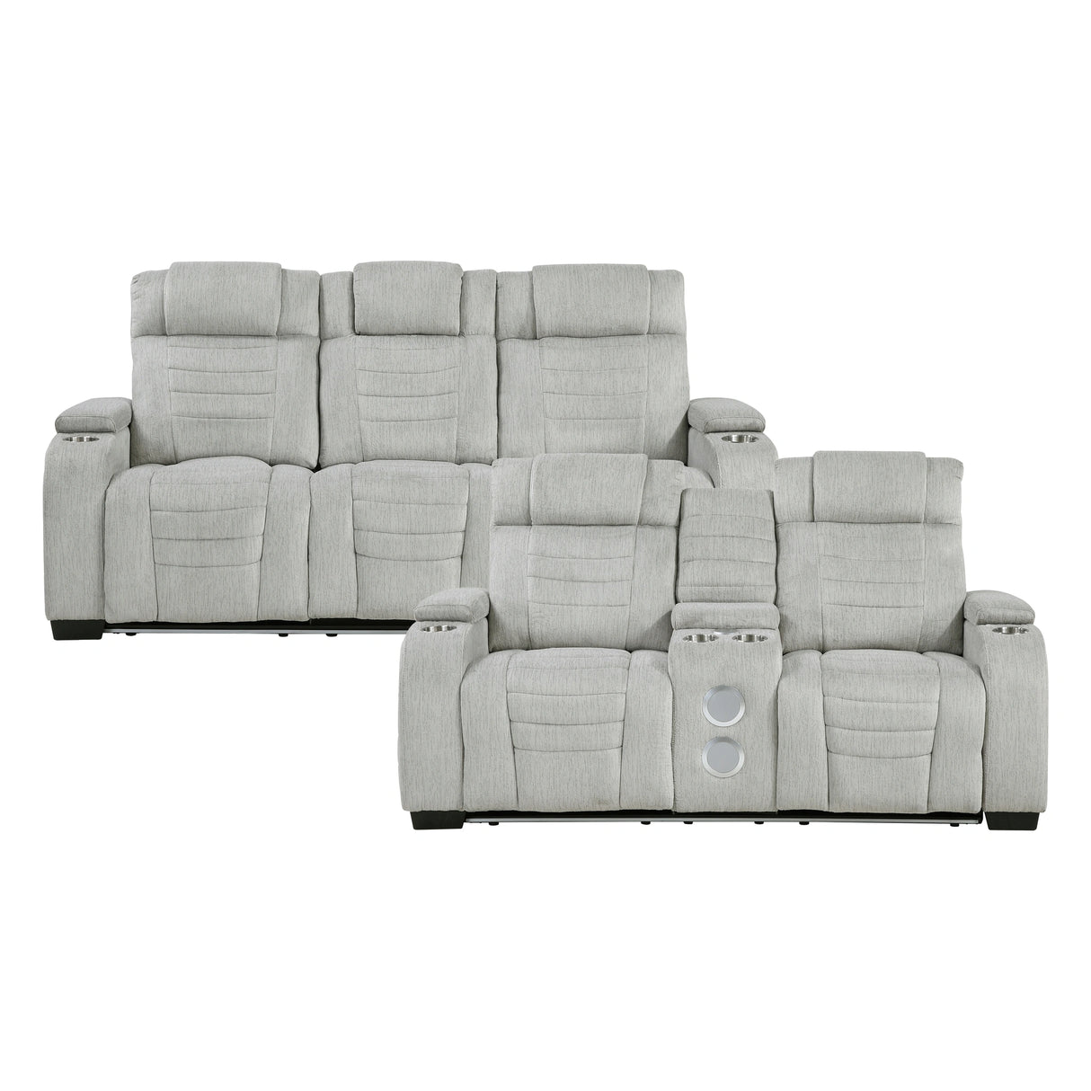 Ronan-2pc Set: Sofa, Love image