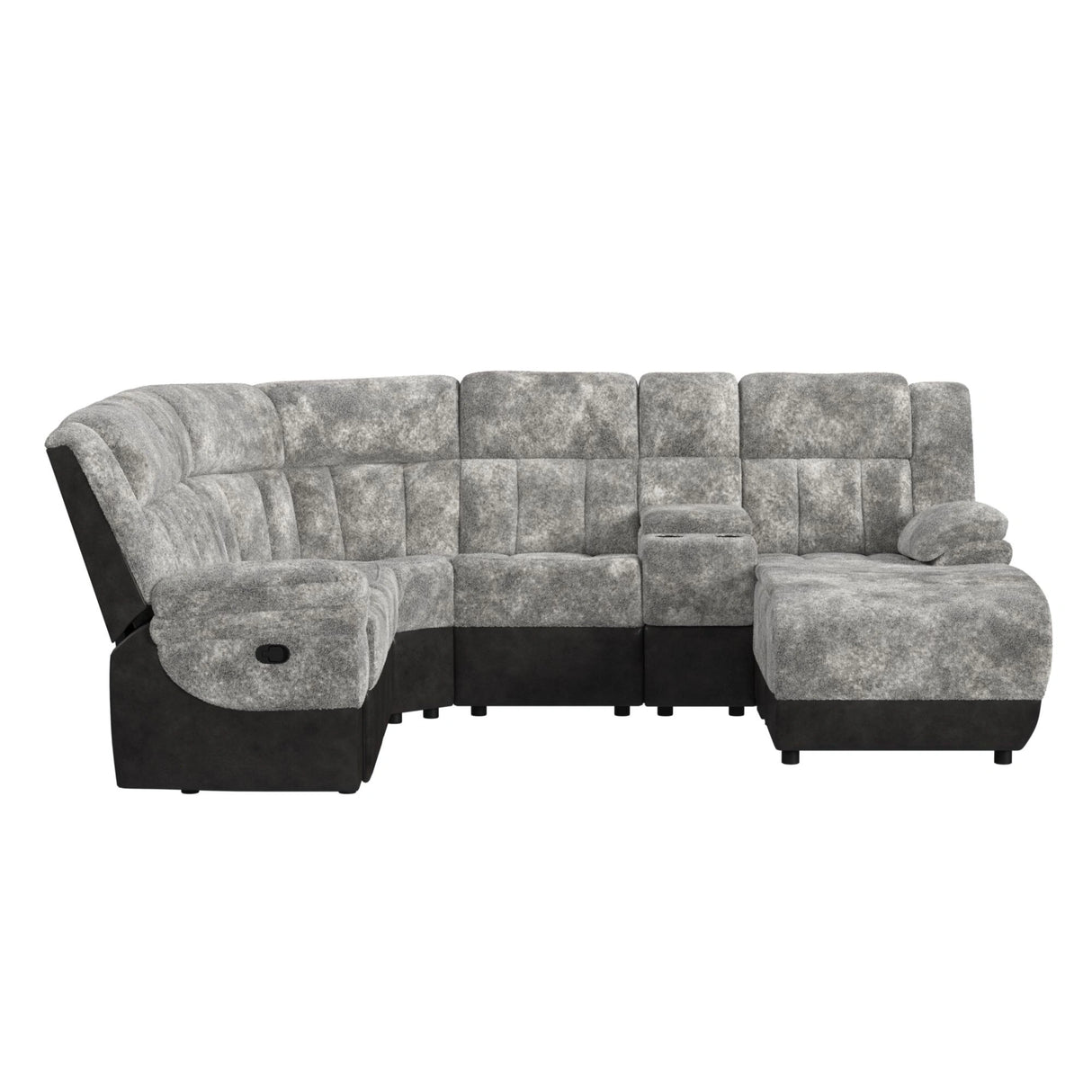 Santorini Armless Chair in Dillon/Shire Grey