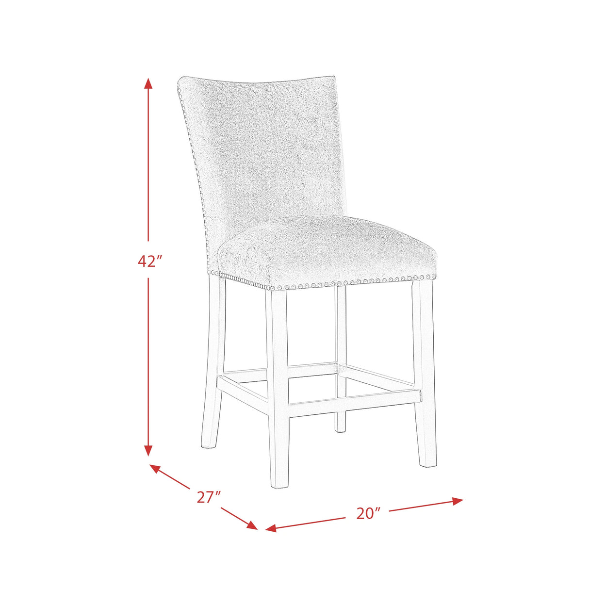 Francesca Dining Side Chair (2 Per Pack)