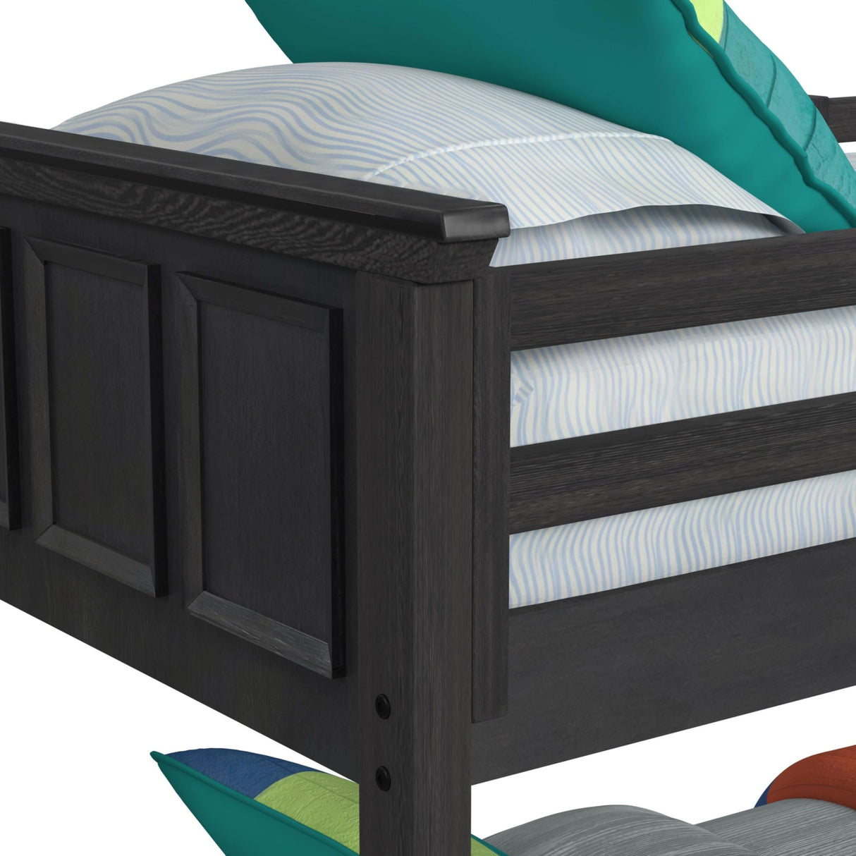 Hampton Kids Over Bunk with Ladder Bedroom Set