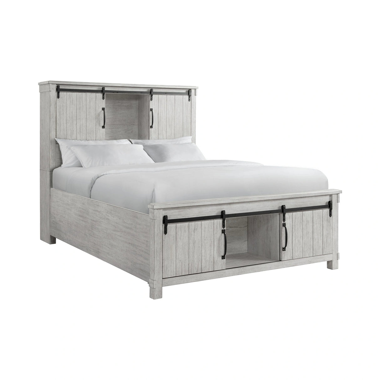 Scott Storage Bed White Finish