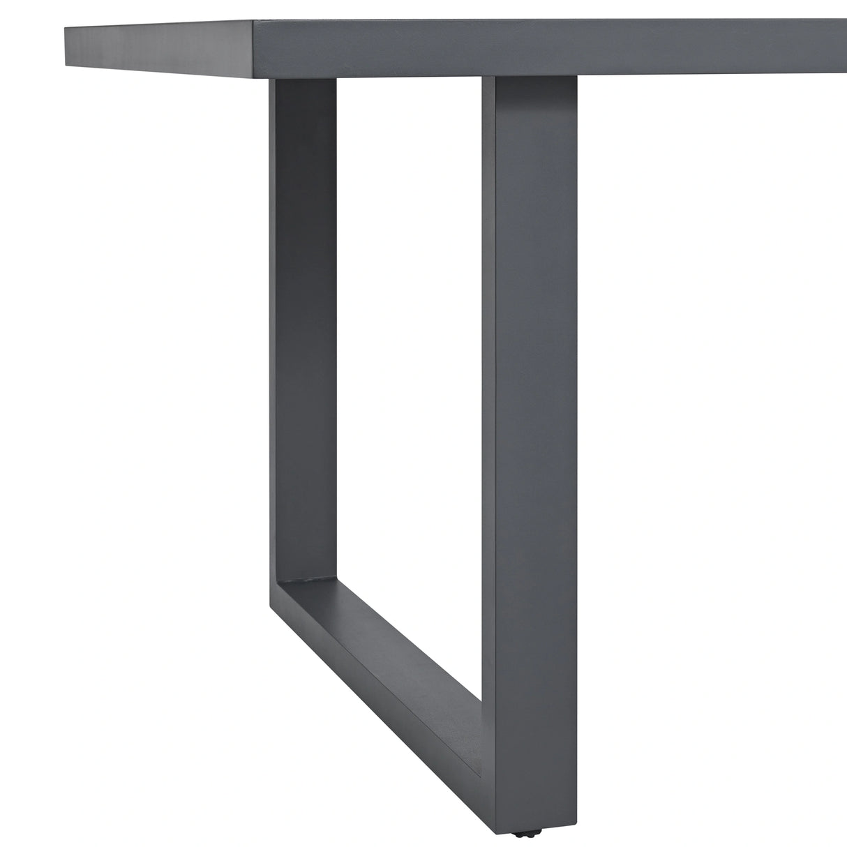 Playa Standard Height Dining Set in Dark Grey-Table and Four Chairs