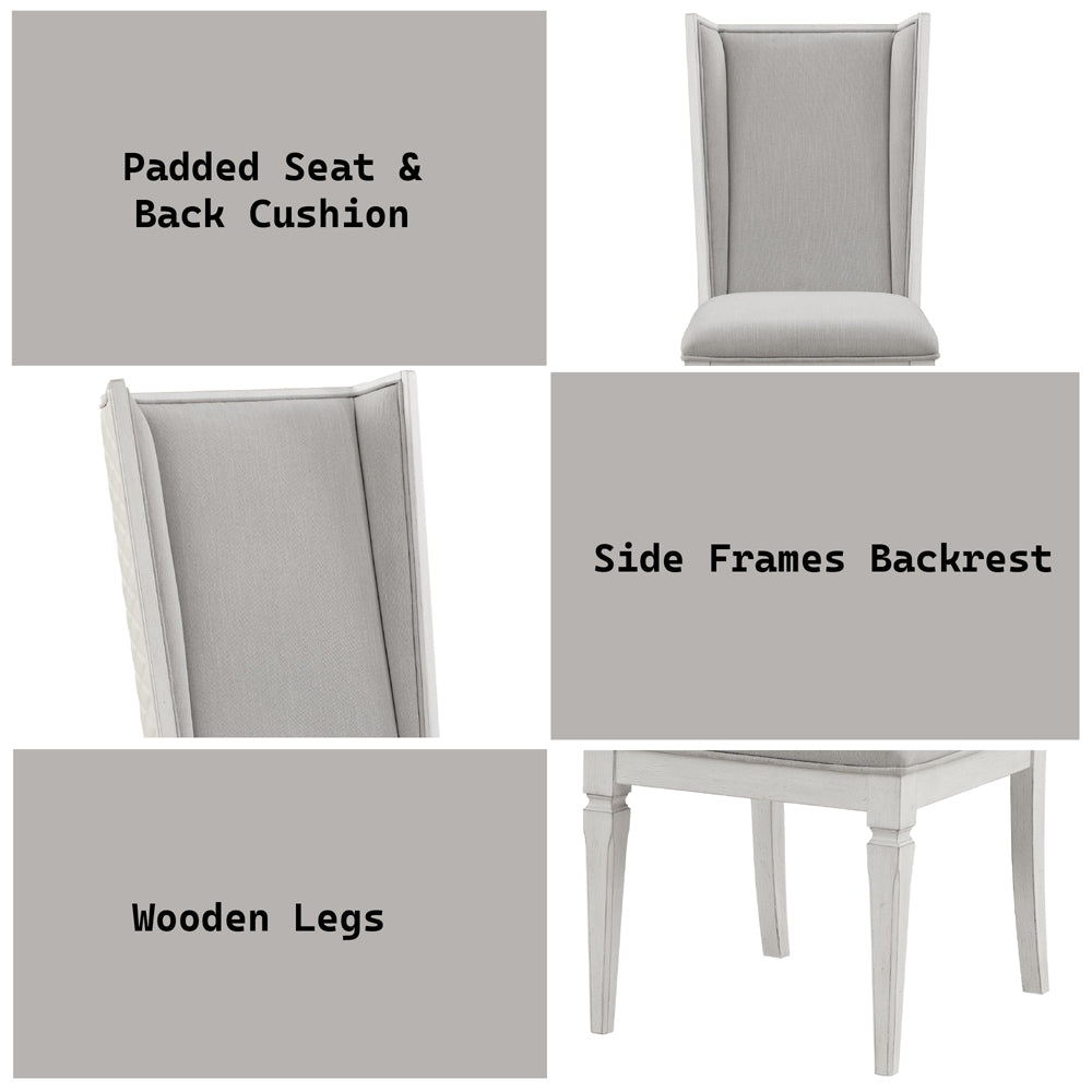 Upholstered Side Chair (Set-2)