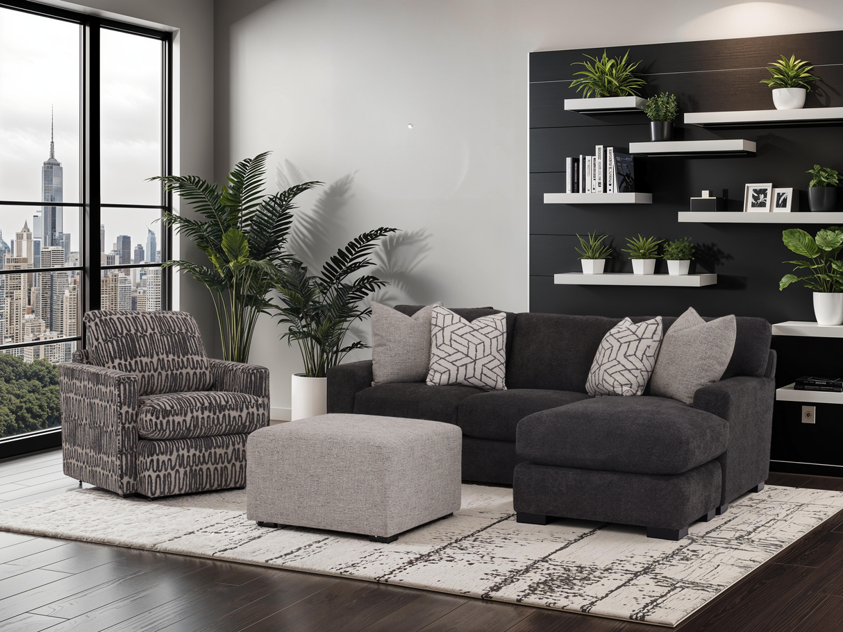 60597 Sofa Chaise w/ Storage
