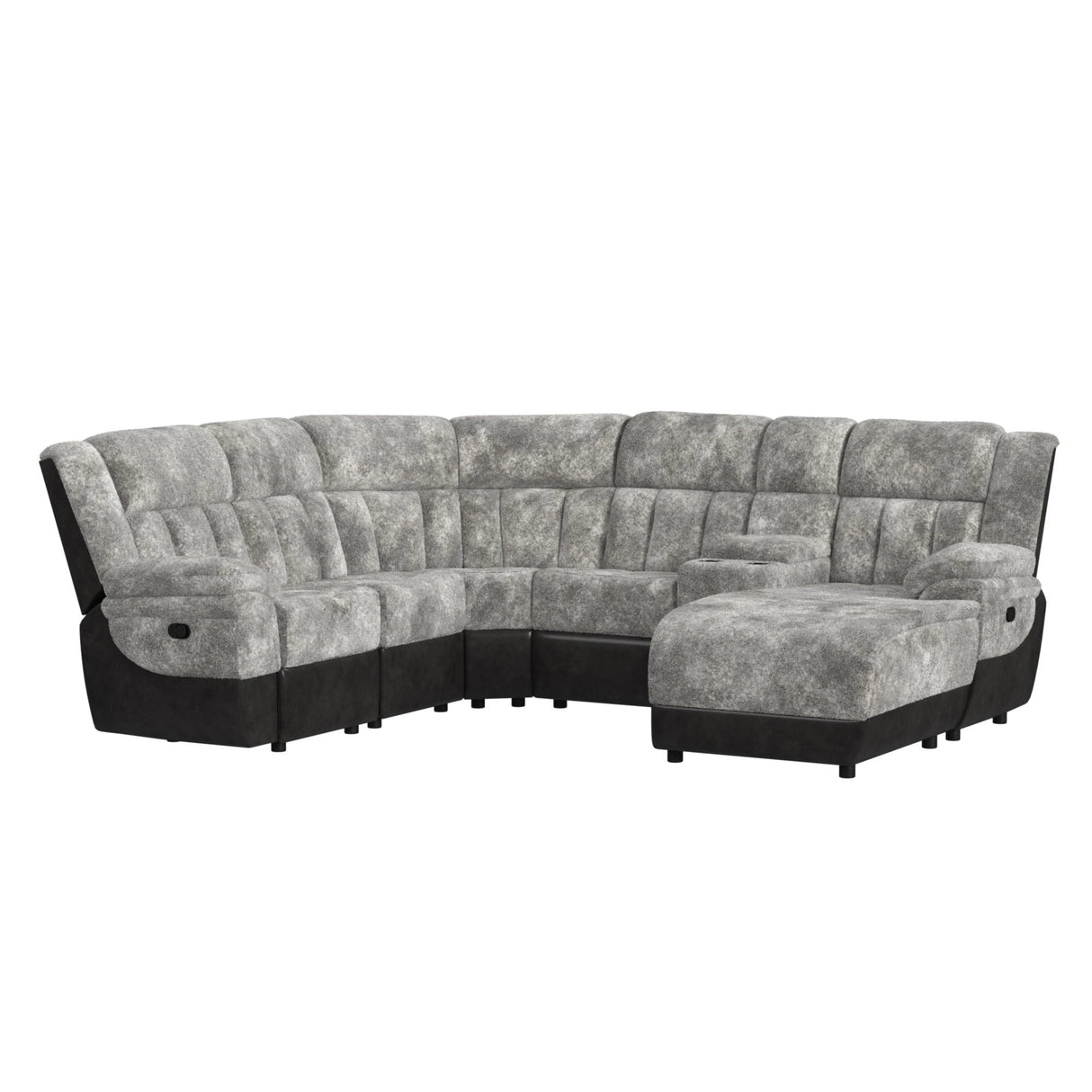 Santorini Armless Chair in Dillon/Shire Grey