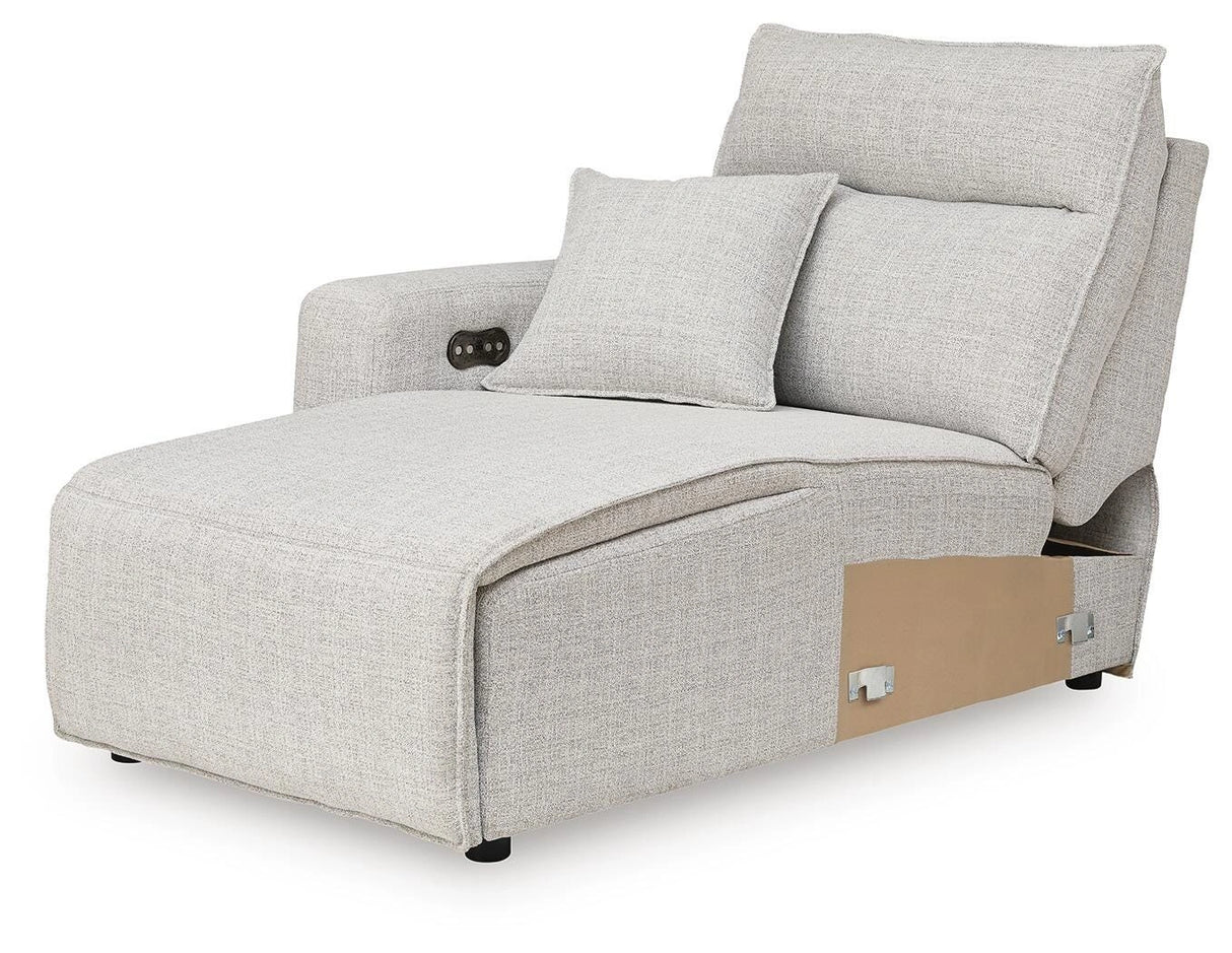 Modmax II Power Reclining Sectional with Chaise and Audio Consoles