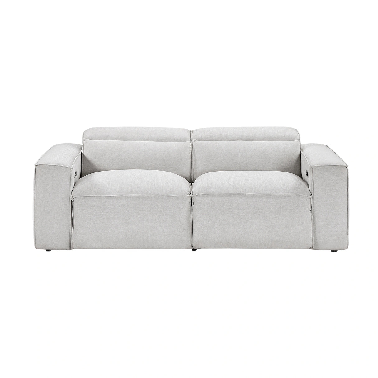 Phoebe-(2)Power Double Reclining Love Seat with Power Headrests image
