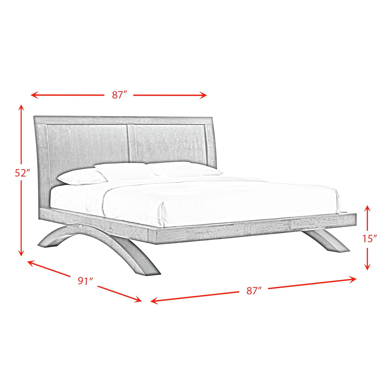 Allan Panel Bedroom Set in Black
