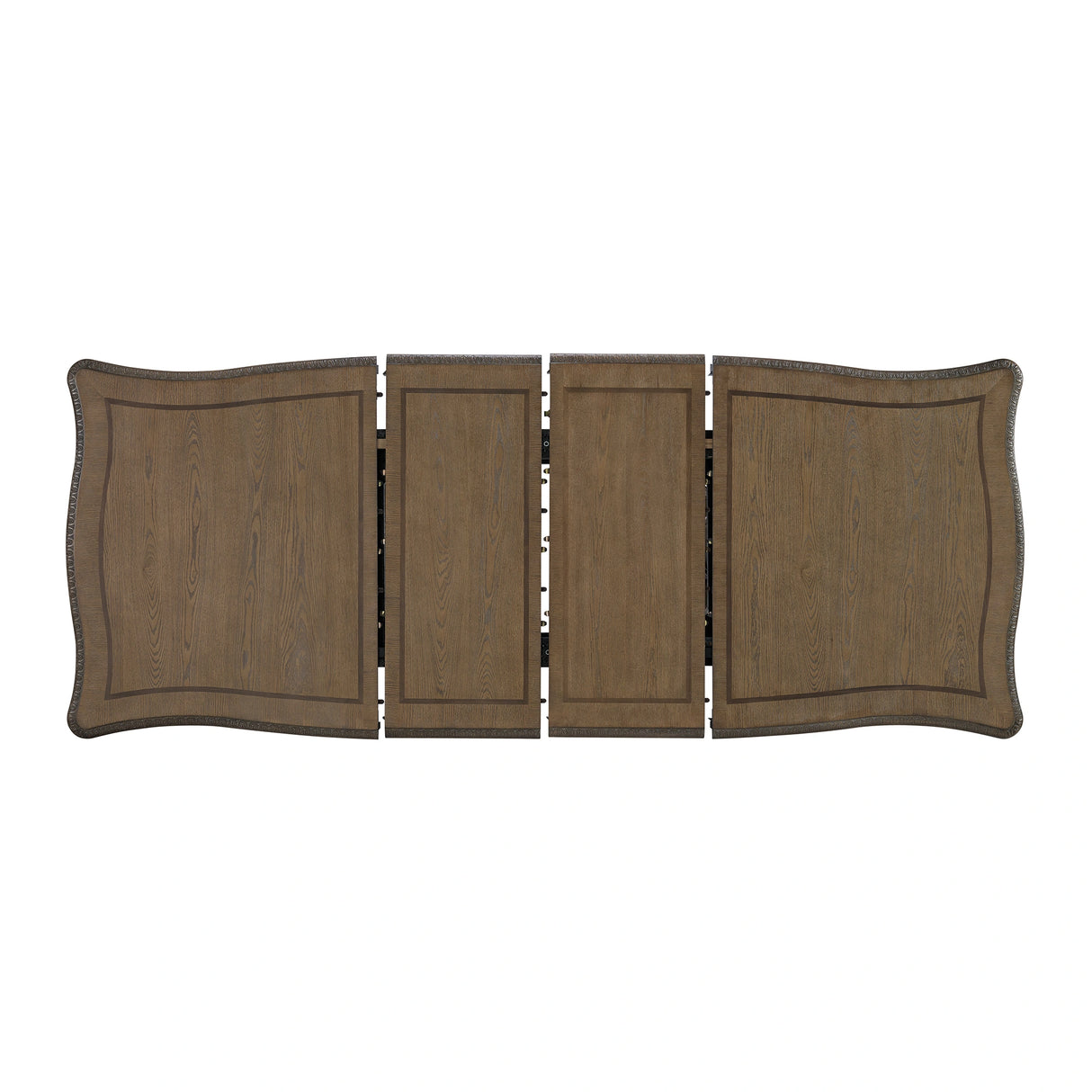 Madison Park Rectangular Dining Table with 2 18" Leaves in Walnut