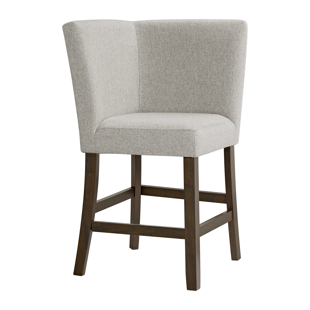 Seneca Counter Height Dining Set in Brown-Table and Four Chairs