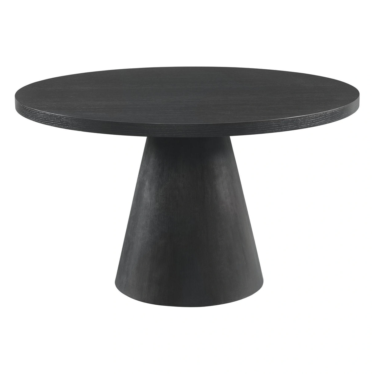 Portland Standard Height Dining Set in Black-Rectangular Table and Four Chairs