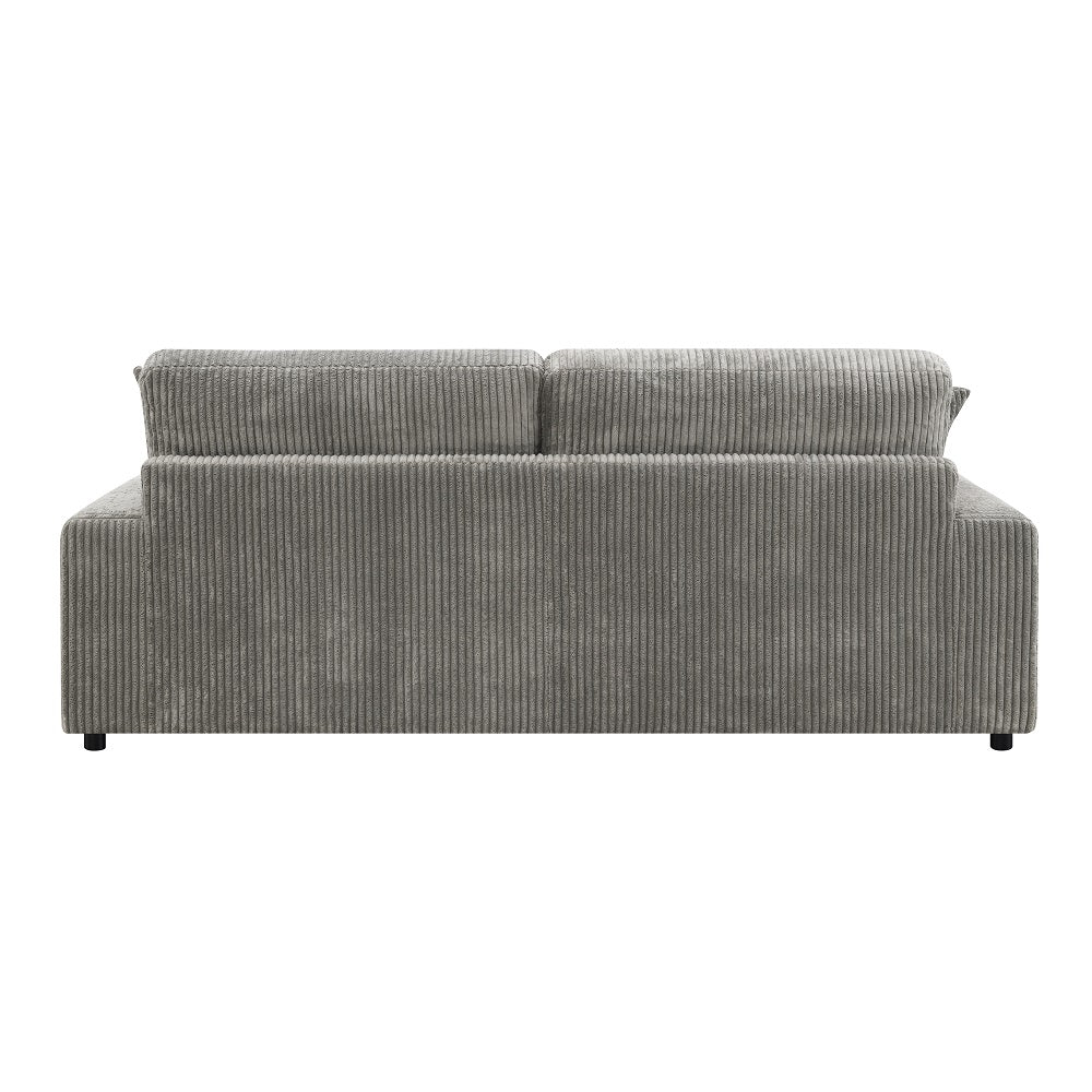Reversible Sectional Sofa w/6 Pillows