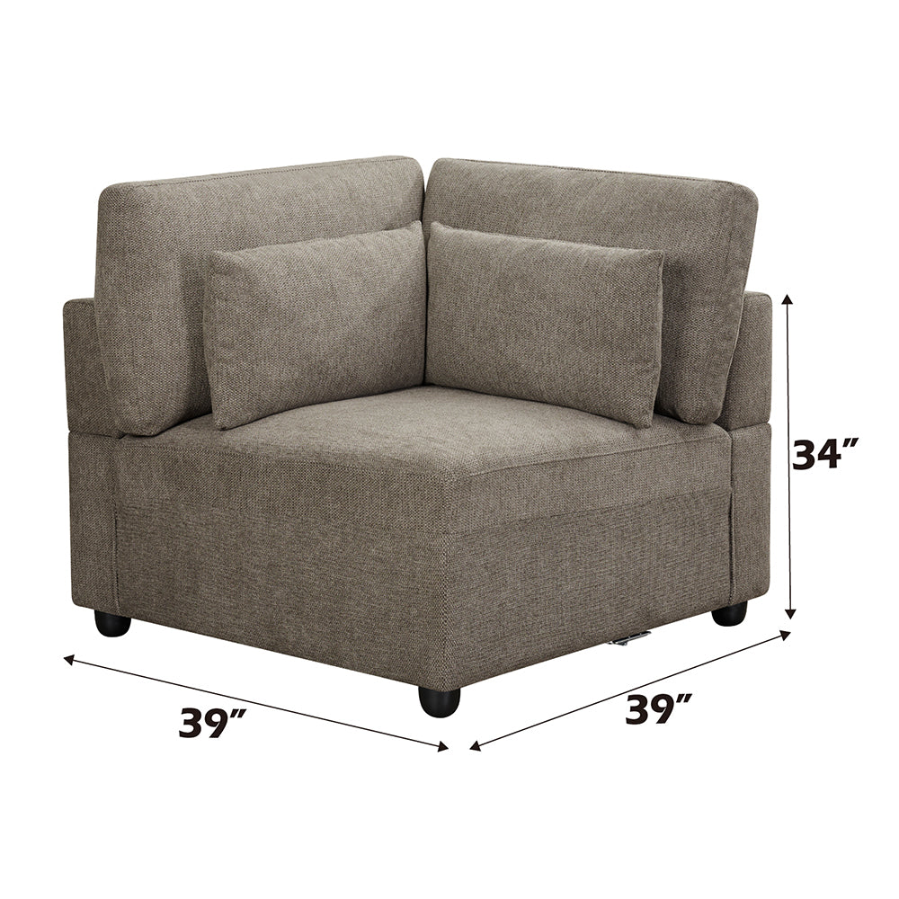 Modular - Wedge w/3 Pillows