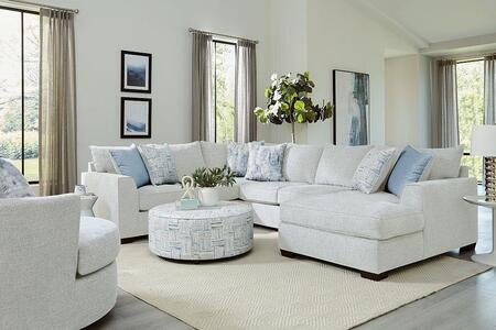 1530 Rhodes Ivory Sectional