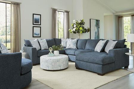 1530 Rhodes Indigo Sectional